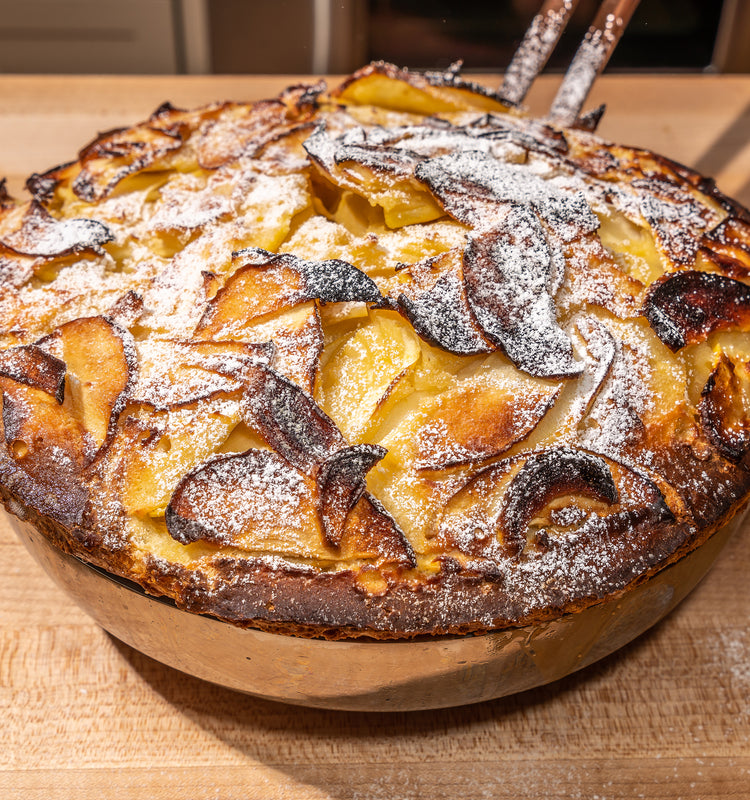 Apple & Calvados Cake