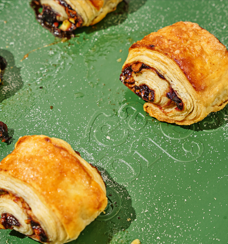 Strawberry Jam & Hazelnut Rugelach