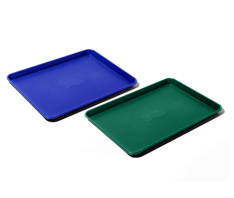 Little Sheet Duo Bundle Great Jones Blueberry Broccoli