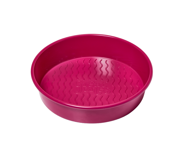 Patty Cake bakeware Great Jones Raspberry